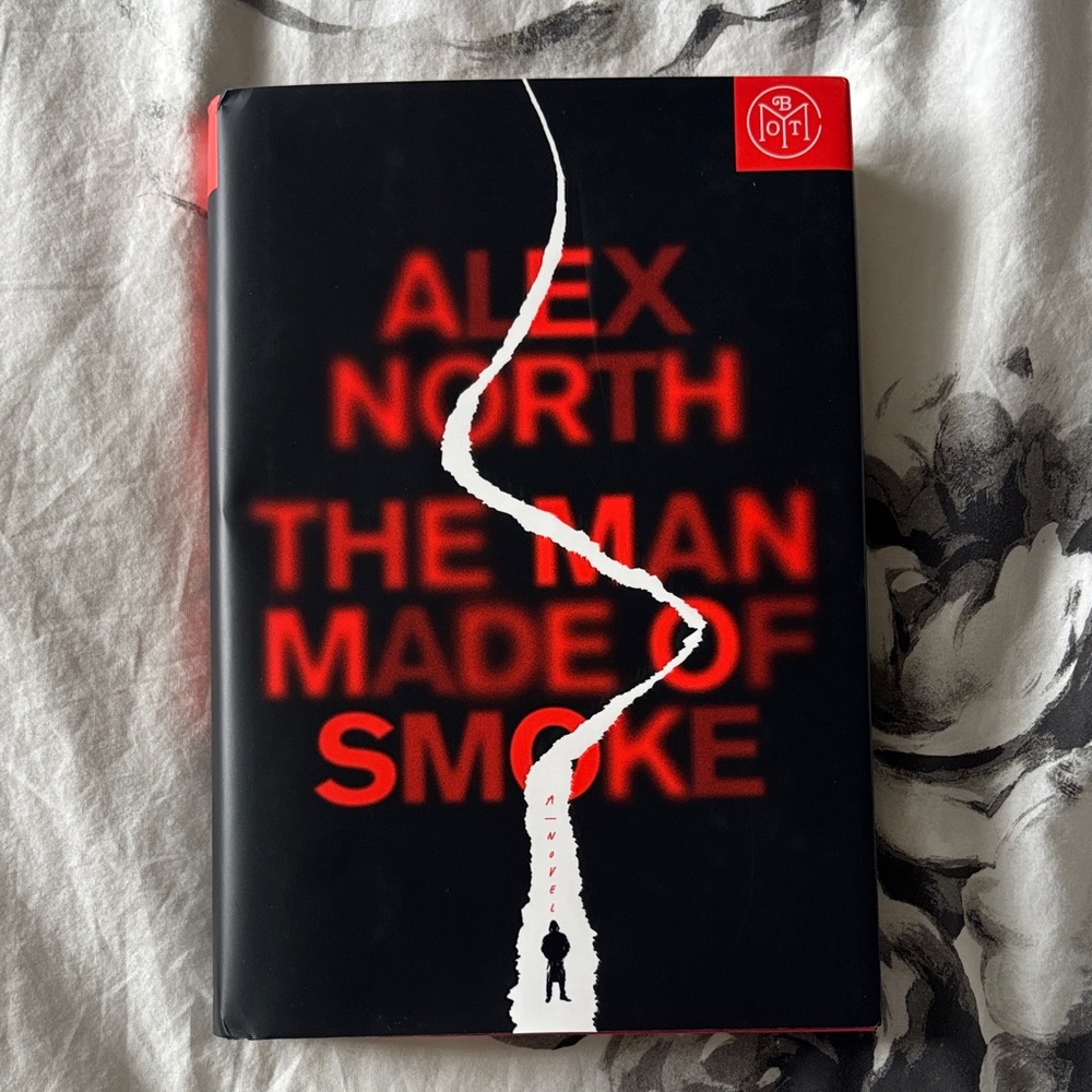 The Man Made of Smoke Book by Alex North hardcover novel